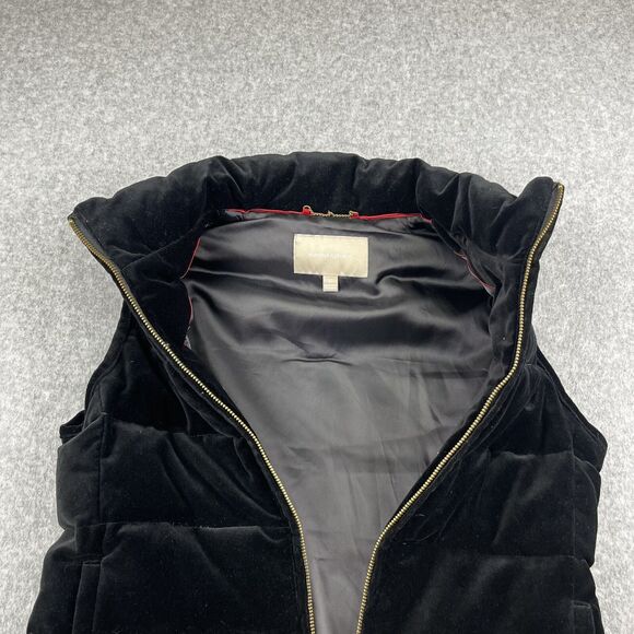 Banana Republic Vest XS Quilted Puffer Down Feather Full Zip - Picture 5 of 8